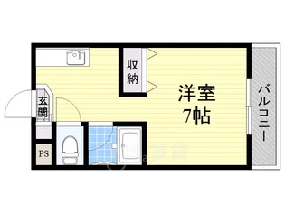 第35マンション【3階】の間取り