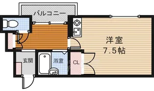 サンコートてしま【4階】の間取り