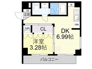 LEGIAN【3階】の間取り