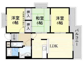 アネックス池川【5階】の間取り
