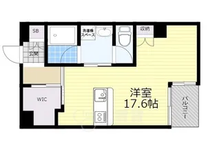 少路パークレジデンス【1階】の間取り