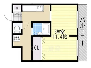 第7東昌ハイツ 【1階】の間取り