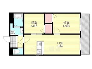 サンメゾン3【6階】の間取り