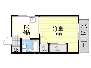 新瑞光ハイツ【3階】の間取り
