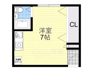 塚本パンション【1階】の間取り