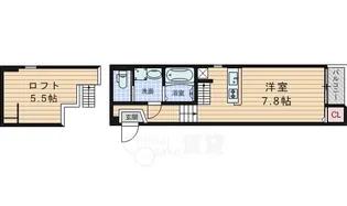 アールグレイス石橋【2階】の間取り