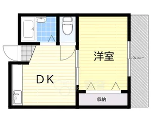 エタニ第2ビル【7階】の間取り