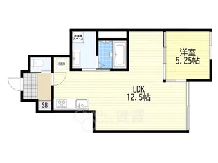 G MAISON 豊中蛍池【1階】の間取り