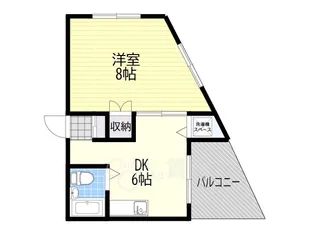 アゼリアマンション【2階】の間取り