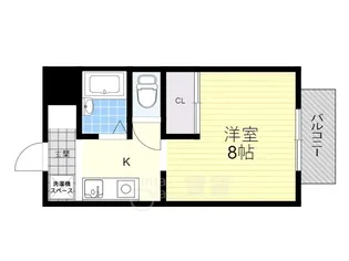 メゾン綾羽【2階】の間取り