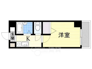 ノルデンハイム淡路【6階】の間取り