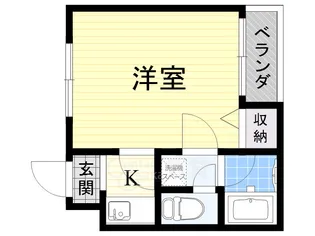 フォレストヴィラ【1階】の間取り