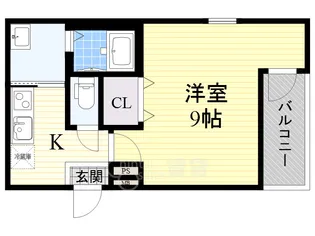 フジパレス大桐Ⅲ番館【3階】の間取り