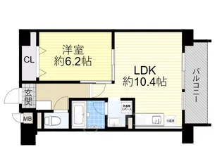 サクシード胤【1階】の間取り