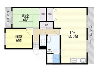 ソーシャルハイツ【1階】の間取り