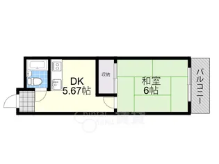 スペースライフ新大阪【4階】の間取り