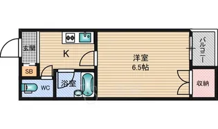 サンロイヤル柴島パート5【3階】の間取り