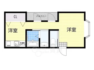 上新庄Sevin Cherie【4階】の間取り