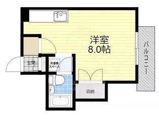 クレアーレハイツ【1階】の間取り