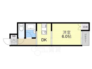 エクト3【4階】の間取り