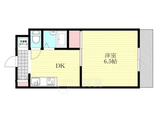 Five Two【7階】の間取り