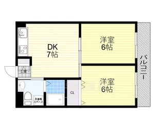 レジェンド【3階】の間取り