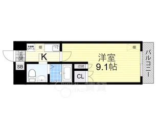 ヴィラ・フェザント2【3階】の間取り