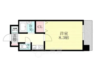 セブンハイツ【6階】の間取り