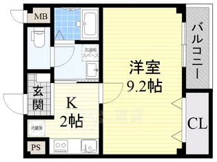 コージーコート【2階】の間取り