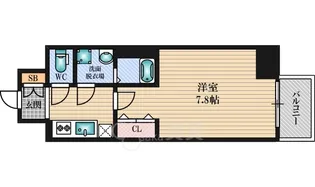 プレサンス新大阪ザ・デイズ【2階】の間取り