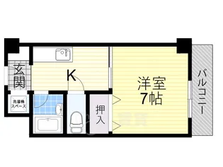 ヴェルドゥール北春日丘【2階】の間取り