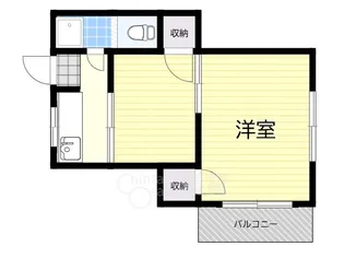 アカシア第2マンション【3階】の間取り