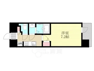 スプランディッド十三本町【3階】の間取り