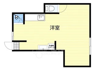 ノワール中島【1階】の間取り
