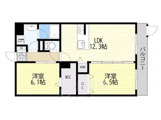 ヴィラ・アーバネット【1階】の間取り