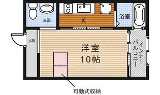 リベルタ【1階】の間取り
