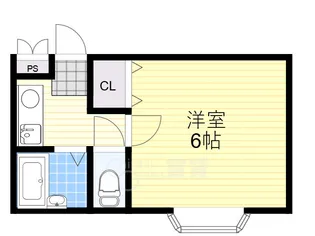 フェニックス豊中【2階】の間取り