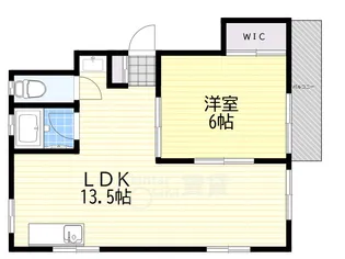 鉢塚マンション【2階】の間取り