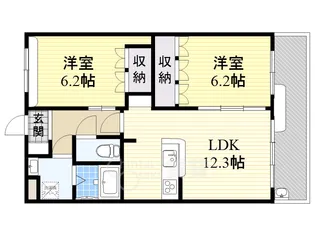 BRAVOURE【3階】の間取り