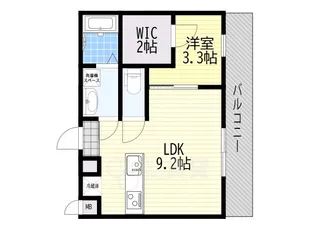 GAZELLE NOAH川西池田【1階】の間取り