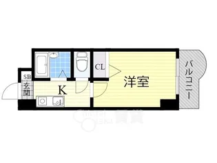 ノルデンハイム淡路【5階】の間取り