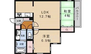CasafilanteVol.Ⅱ【3階】の間取り