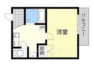 スタンドアップ野里【7階】の間取り