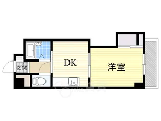 上新庄駅前グランドハイツ北【3階】の間取り