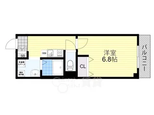 IF柴島【3階】の間取り