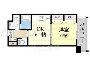 サクシード胤【5階】の間取り