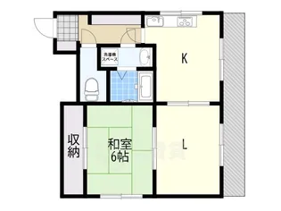 ニューカントリーハイムパート6【1階】の間取り