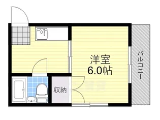 ヴィラ真砂【2階】の間取り