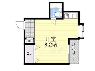 庄内マンション【1階】の間取り