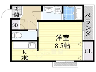 rumor【2階】の間取り